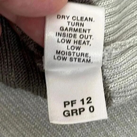 St. John Womens Wool Blend Ribbed Color Block Sweater/ Blouse - Picture 9 of 9